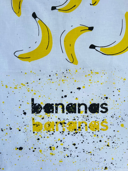 Split Happens - Bananas 2-in-1 Linen Tea Towel